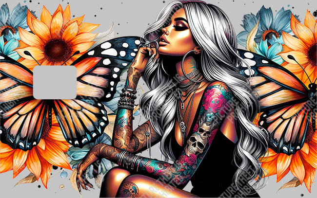 Bank  Card Sticker-BC-865